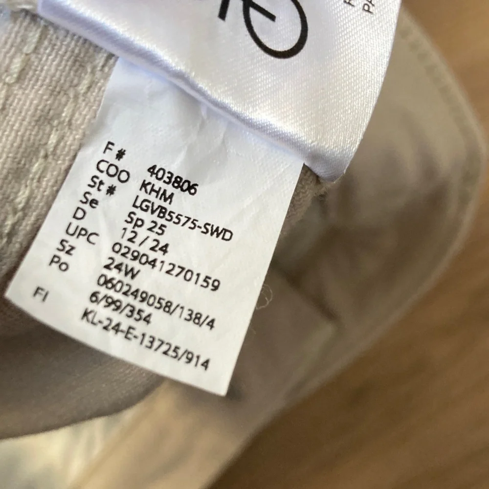 Gloria Vanderbilt stonewood jean Bermuda short flawless stretch classic rise 24W - Picture 15 of 15